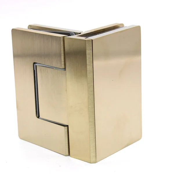 Нержавеющая сталь AISI 304, Matt Brushed Gold, 90°, NEW, 4808