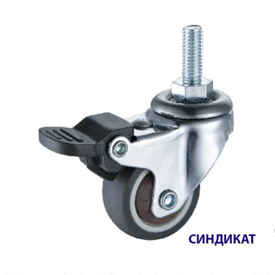 SND-B2805-м8-D25 Колесо поворотное с тормозом